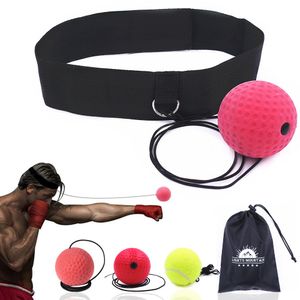 Punching Ball Boxe Reflex Speed Punch Ball Training Coordinazione occhio-mano con archetto Migliora la reazione Muay Thai Palestra Attrezzatura per esercizi 230530