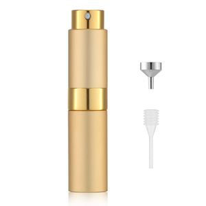 Mini flacone spray per profumo da viaggio vuoto ricaricabile, dispenser per colonia, kit spruzzatore portatile con pipetta, kit contagocce, de pulverizador portatil con pipeta cuentagotas