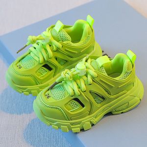 Sneakers Children Sports Shoes Boys Girls Fashion Clunky Baby Cute Casual Kids Running Spring Autumn Winter 230530