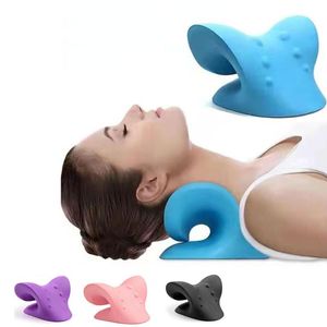 Care Neck Support Posture Correction Neck Massage Pillow Shoulder Cervical Chiropractic Traction Device Massage Pillow Pain Relief