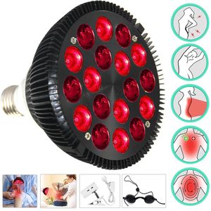 Machine LED Infrared Light Therapy Device Red Light Therapy Lamp 18W 54W Near Infrared Combo Red Light Bulb for Skin and Pain Relief D30