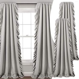 Curtain Princess Wind Leaf Edge Non Perforated Drift Window Wedding Background Fabric