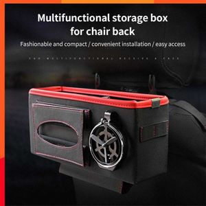 New Paper Towel Pumping Leather Storage Bag Multifunctional High Capacity Portable Car Accessories Storage Box