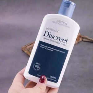 Процедуры 250 мл оригинальная Restoria Restory Resrete Color Restoring Cream Lotion Care Уход за волосами уменьшает седые волосы для мужчин и женщин.