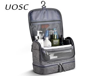 UOSC Waterproof Men Hanging Makeup Bag Oxford Travel Organizer Cosmetico per le donne Necessario Make Up Case Wash Toiletry 2109013894222