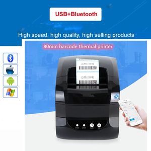 Printers New Launch Xprinter XP365B Printer 80mm Cheap Thermal Barcode Price Printer Launch Thermal Printer USB or Bluetooth interface