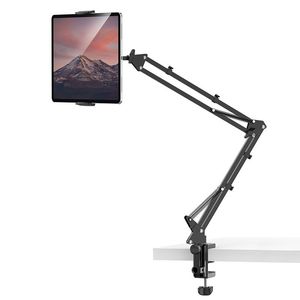 Stojaki Vijim Ulanzi T2 Metal Desktop Stand 360 ° Longarm Tablet Uchwyt 10KGLOOD Bed Desktop Lazy Bracket na iPada 4.6 ~ 12,9 cala smartfon