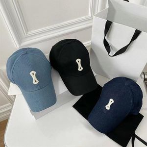 Top Caps Bronting Beyzbol Şapkası Yaz Moda Çıkartması Erkek ve Kadınlar Avrupa Retro Rahat Güneşlik BQ1295