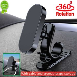 Auto Magnetische Auto Telefon Halter Halterung Magnet Mobile Smartphone Ständer in Auto Handy GPS Unterstützung Für iPhone Xiaomi 360 drehbare Halterung