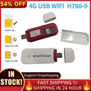 Маршрутизаторы 4G LTE USB WiFi Dongle Wi -Fi -карта Ethernet маршрутизатор 150 Мбит / с разблокированных беспроводных сетевых адаптер для ноутбуков Umpcs Mid Devices