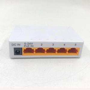 Switches på 1st 100 Mbps 5 portar Mini Fast Ethernet LAN RJ45 Network Switch Switcher Hub VLAN Support Hot Sale