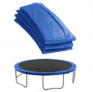 Trampoliner Vattentät rund trampolinersättning Säkerhetsplatta Springmattor Passar 6ft 8ft 10ft ramar Runda ramtrampolin Tillbehör 230530