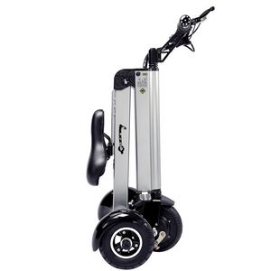 Scooter de mobilidade dobrável adulto 250 W mini scooter elétrico dobrável de três rodas com assento para adulto