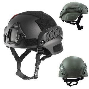 Protective Gear Military Airsoft Helmet Tactical Army MICH 2000 Helmet Gear Outdoor Lightweight FAST Paintball CS SWAT Riding Protect Equipment 230530 230530