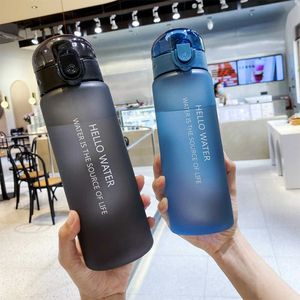 water 780ml outdoor waterproof sports bottle leak proof and environmentally friendly for children's school with Lid Hiking Camping plastic P230530 good