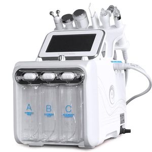 Maszyna 6 na 1 Hydradabrazowanie twarzy Woda Peel Hydrafacial Microdermabrasion Machine z RF podnoszącym skórnym instrumentem kosmetycznym