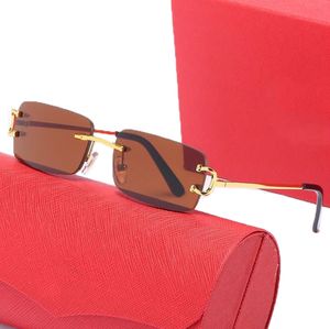 Neue Designer-Sonnenbrille für Herren, Luxus-Modebrille, Anti-UV-Sonnenschutz, Brillen, Outdoor-Strand, amerikanische Brille, rechteckige Sonnenbrille