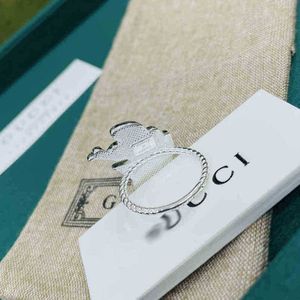 20% de desconto em 2023 Novo designer de joias pulseira colar Chaopai cobre branco animação anel cor cola pingando estilo fresco coração infantil