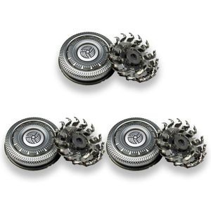 Shavers 3pcs Shaver Replacement Heads for Philips Sh90 Series 9000 S7000 S8000 S9031 Rq12+ S7510 S7310 S7370 S9511 Shaver Blade