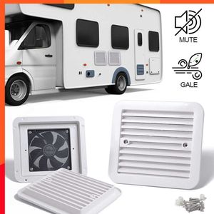 Yeni 12V 4W Buzdolabı Havalandırma RV römer karavan yan hava güçlü rüzgar egzoz otomobil aksesuarları araba stil kampı