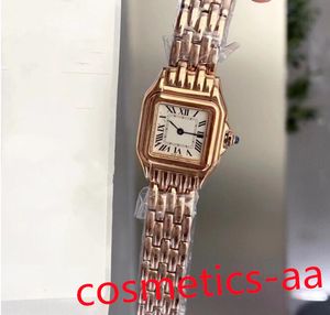 Multicolorido 22mm 27mm Relógio de Quartzo Quadrado Couro Pulseira de Aço Relógios de Vidro de Safira Moda Esporte Vida À Prova D' Água Relógio de Pulso Designer de Diamante