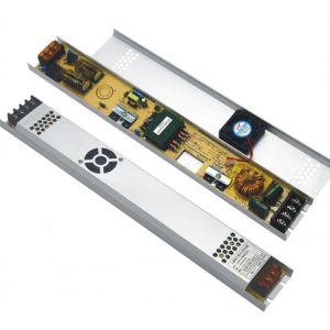 Ultra Thin LED led power supply 12v for Strip Advertising - 60W to 500W, DC 12V/24V, AC180260V Driver