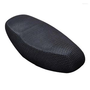 Car Seat Covers Breathable Summer Cool 3D Mesh Motorcycle Moped Motorbike Scooter Cushion Anti-Slip Cover Heat Insulation