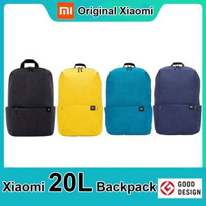 Клавиатуры Оригинальный xiaomi mi рюкзак 20L ноутбук клавишная сумка с большей способностью мужчины женщины 15,6 дюйма городского отдыха