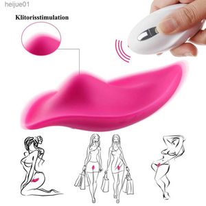 Vuxna leksaker bärbara vibrerande äggklitoris stimulator osynlig tyst trosan vibrator bra gåva trådlös fjärrkontroll sexleksaker för kvinnor l230518