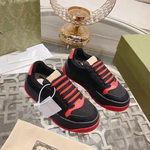 Designer Screener sneakers uomo scarpe casual suola spessa da donna pelle vintage tela Web verde e arancione abbigliamento sportivo retrò taglia grande nuovo arrivo 03