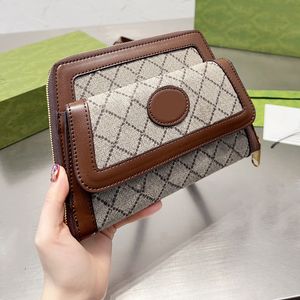 Tasarımcı Çantalar Tote Çanta Kadınlar Crossbody Omuz Vintage Makyaj Çantası Klasik Lüks Zincir Moda Ekose Çiçek Marka Cüzdan 22*16cm