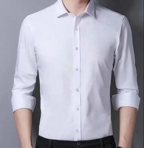 New Stretch Anti-Wrinkle Men Shirt Long Sleeve Dress Shirts For Men 2600pcs