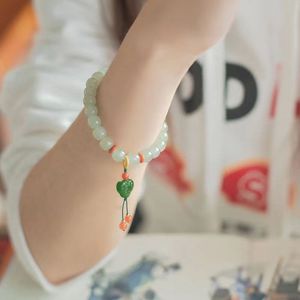 Pure Natural National Style Hetian Jade Hand String Подарок на день рождения для творческих подарков для девочек для Дня матери