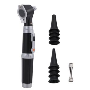 Trimmers Medical Otoscope Diagnostic Kit Домашний для взрослых детей по уходу за уходом. Очистка проверка эндоскопа Speculum 3x Magnify Lins Lamp