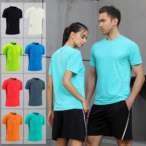 Kadın T-Shirt Gömleği Özelleştiren Erkekler Kadın Çocuklar Hızlı Kuru Tişörtler İnce Fit Üstleri Tees Sport Fitness Spor Salonu Tişörtleri Kas Tee J2305