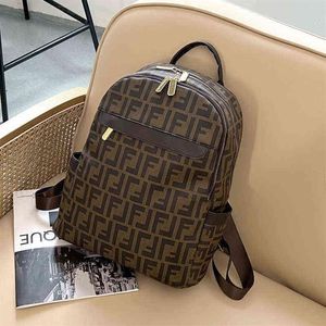 حقيبة ظهر مطبوعة مميزة للسيدات 2022 New Leisure Large Trade Backpack Propositile Soft Love Schoolbag216y