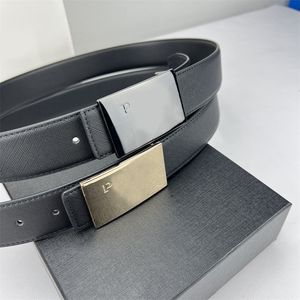 Casual Designer Belts For Men Fashion Luxury Belt Formal Pants Accessories Midjeband Big Square Gold Buckle Real Leather Belt Women High Quality Business FA013