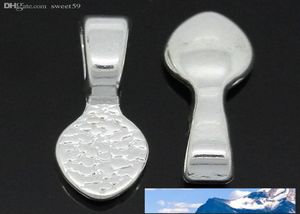 WholeTag Glue on Bail Spoon Silver Plated 16x55mm50 PCs B287629530487