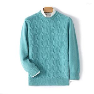 Men's Sweaters Smpevrg Winter Thicken Man's Male Pullovers Long Sleeve O-Neck Computer Knit Jumper Wool Knitted Tops Smart Casual