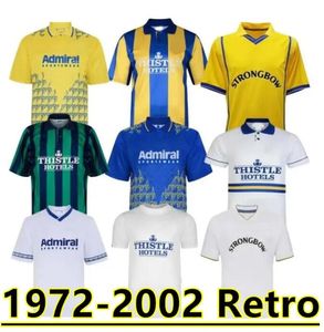 Hasselbaink Leeds Retro Futbol Formaları Birleşik 1972 78 89 90 91 92 93 95 96 97 98 99 01 02 Klasik Futbol Gömlek Smith Kewell Hopkin Batty Milner Viduka Vintage Uniform66