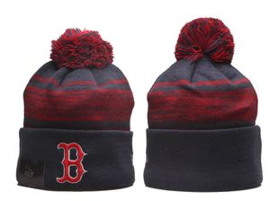 BOSTON''RED SOX''Beanies Cappelli Bobble Berretti da baseball 2023-24 Fashion Designer Bucket Hat Chunky Knit Faux Pom Beanie Cappello natalizio a3