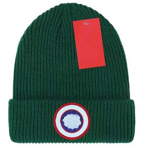 Beanie/Kafatası Kapakları Tasarımcı Şık Kaz Key Kafa Kapağı Mektubu Jacquard Beanie Erkekler Kadınlar Sıcak Yün Şapka Kanada UNISEX SKI A2 T1HC Fabrika Satışları Toptan