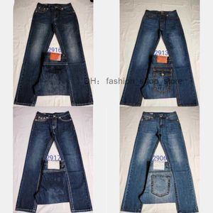 viola Jeans True Long Pantaloni Uomo Linea grossolana Super Religion Uomo Casual Matita Blu Pantaloni denim neri Pantaloni demin viola top cp di alta qualità WMF1 4IXC