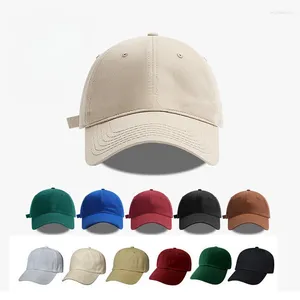 Top Caps Erkek Kadın Yumuşak Top Beyzbol Kapağı Unisex Ayarlanabilir Hip Hop Yaz Güneşlik Şapka Spor Gorros Para Hombres Casquette Homme