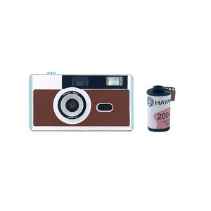 Wedding Film Camera 35MM Not Single Use 135 Replaceable NonDisposable Retro Mariage with Flash 231221