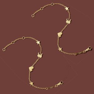 8 estilos pulseira corrente 3 cores pulseira de amor pulseira banhada a ouro 18K joias requintadas pulseira de amor geometria carta joias conjunto de pulseiras presente