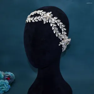 Headpieces DZ002 Crystal Bride Headband Wedding Hair Accessories Bridal Headpiece For Women Jewelry Party Headwear Prom Headdress