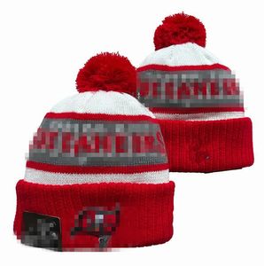 Tampa Bay''buccaneer''beanies Bobble Hats Baseball Ball Caps 2023-24 Fashion Designer Bucket Hat Chunky Knit Faux Pom Beanie Christmas Hat