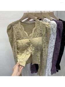Blusas femininas 2023 outono mulher roupas roupas coreanas blusa feminina estilo dinheiro antigo mulheres top para