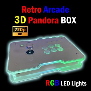 Portabla spelspelare Joljol Wired Gaming Joystick Double Rocker Multi i en konsol som kämpar för elektroniska spel Retro Arcade Machine 231130